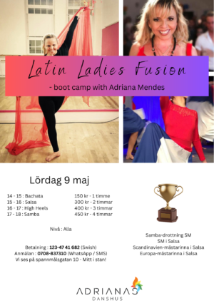Latin Ladies Fusion boot camp with Adriana Mendes Latin Ladies Fusion boot camp with Adriana Mendes